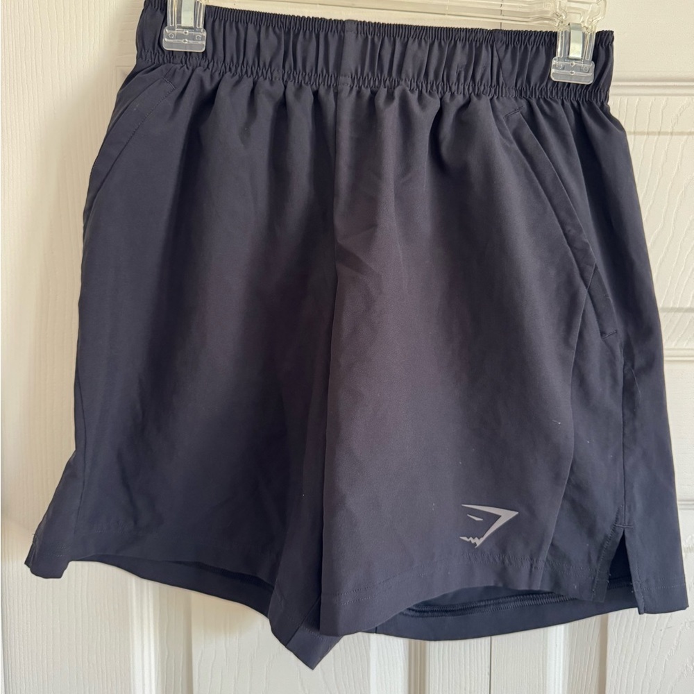 Gymshark Black Athletic Shorts Lightweight Performance